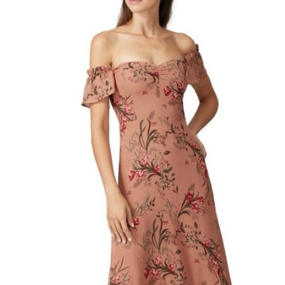 Reformation butterfly dress